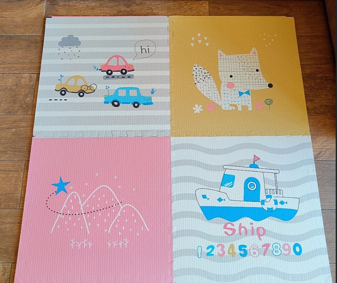 فوم ارضيات 4 بلاطات