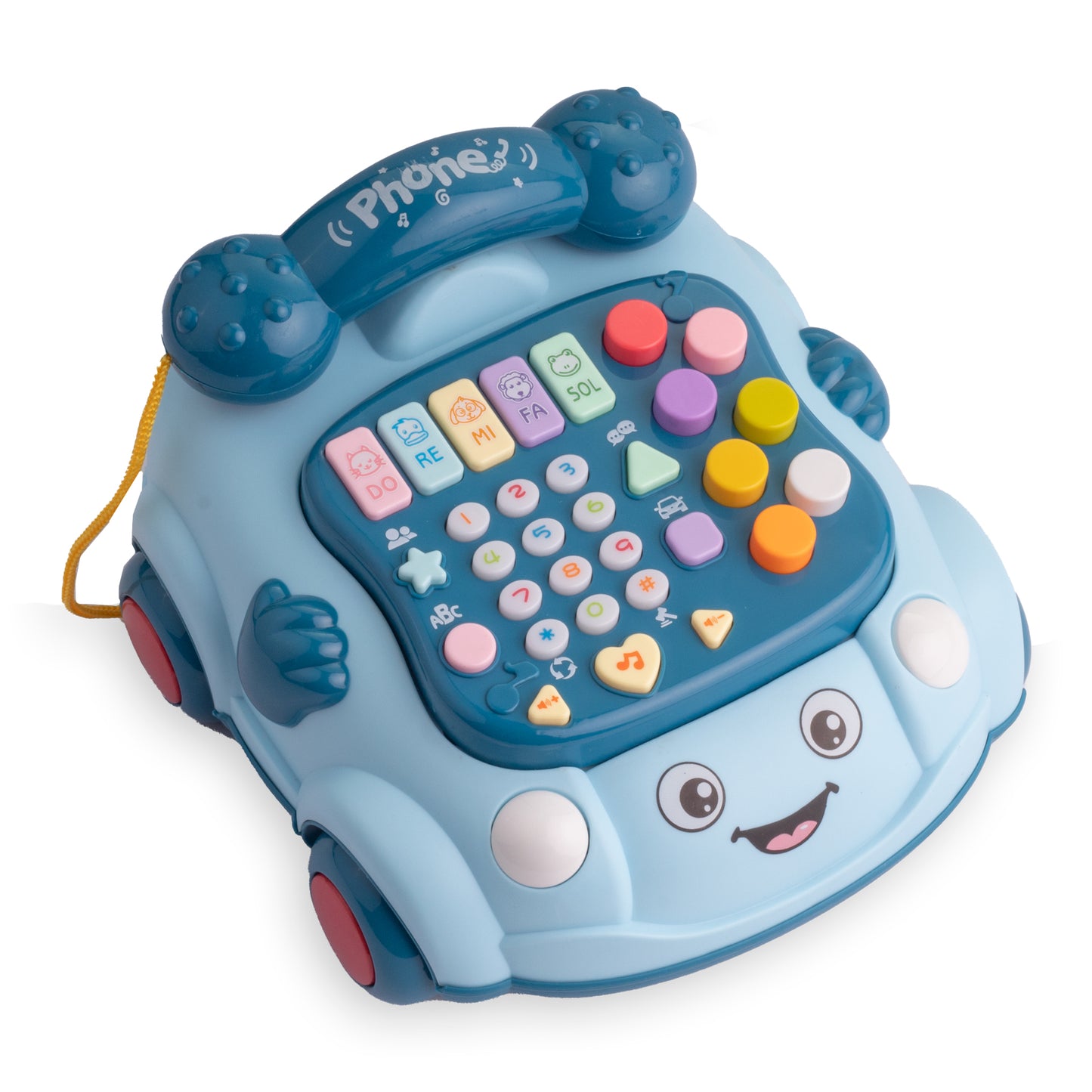 تليفون أرضي كبير ازرق