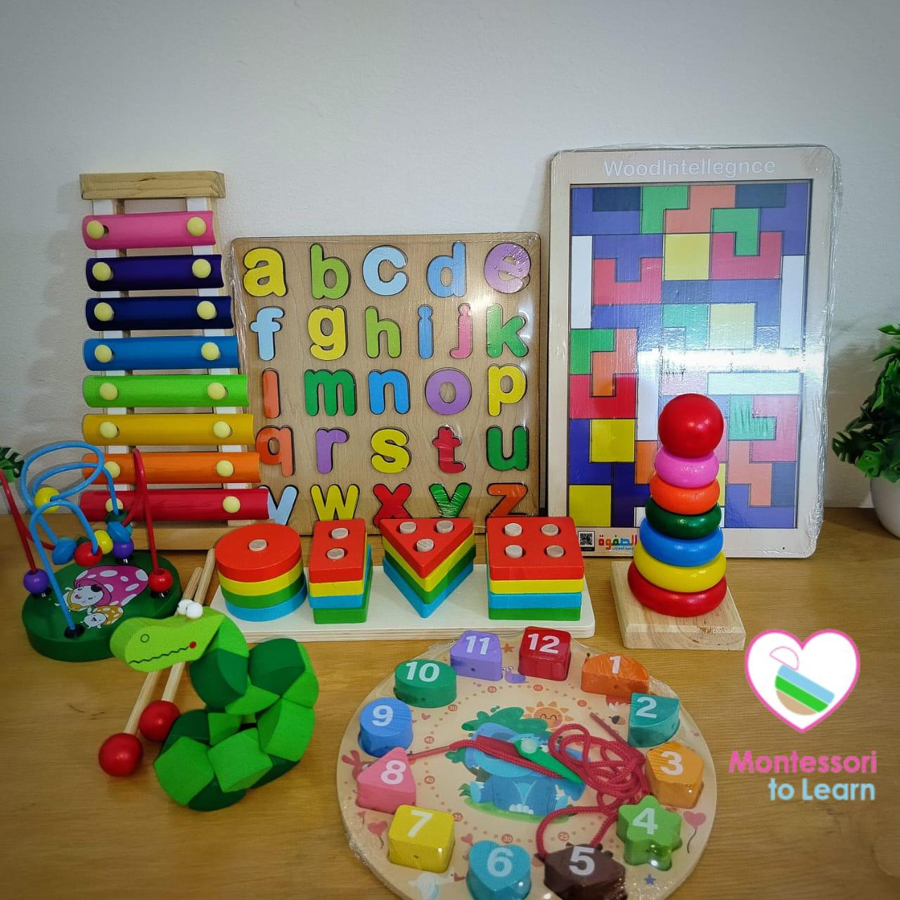 باكدج الالعاب الخشبيه 8 العاب