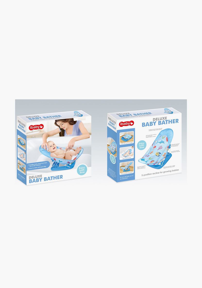 كرسي استحمام ازرق