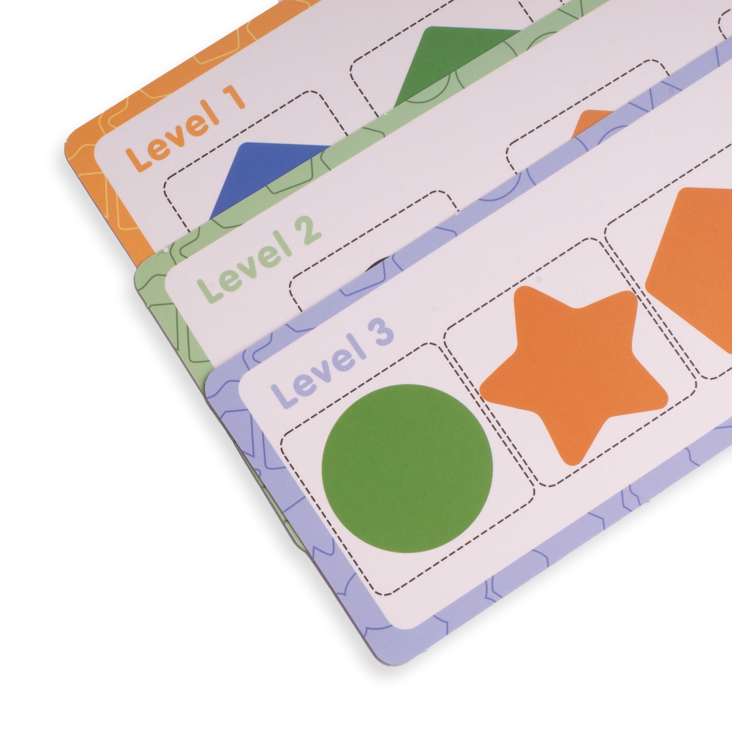 لعبة تصنيف الأشكال والألوان الخشبية