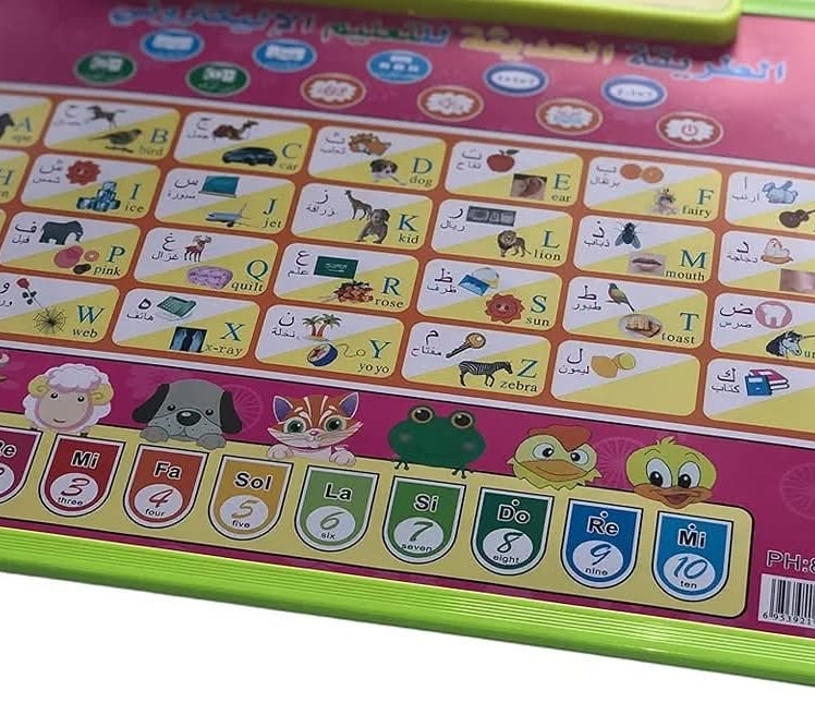 سبوره ناطقه عربي وانجليزي