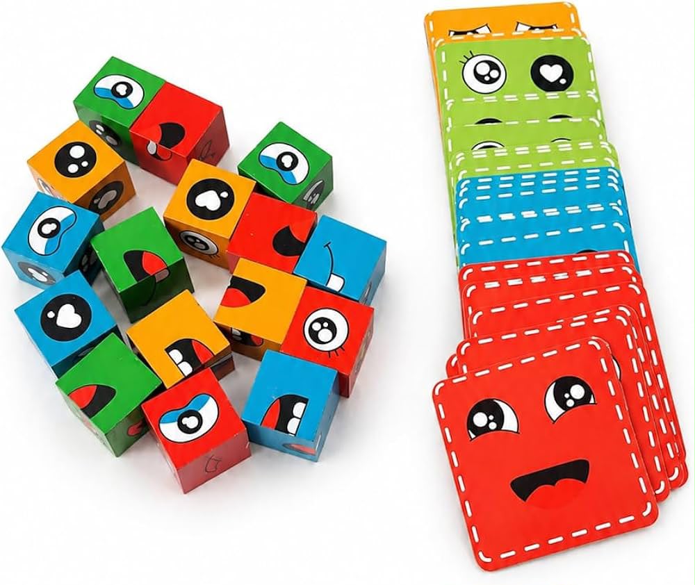 (Crazy Face Puzzle)