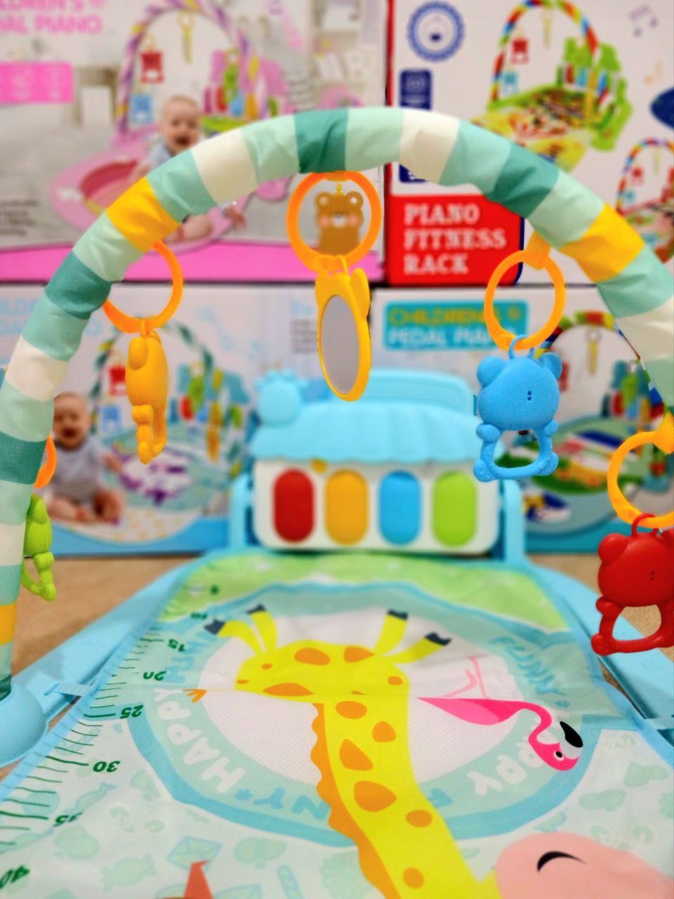 🌸سجادة البيبي بيانو وملاهي اطفال🌸