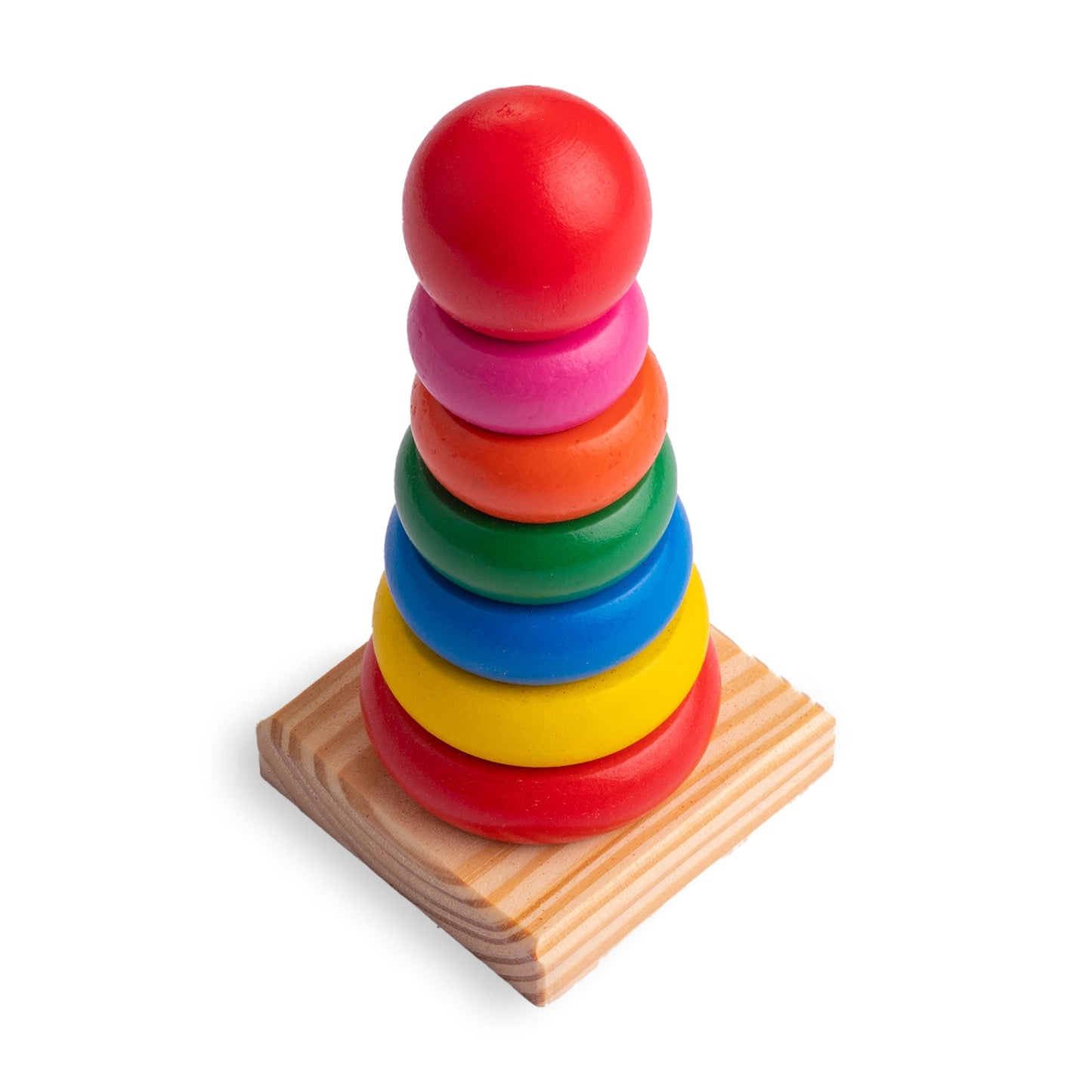 عمود حلقات خشب كبير