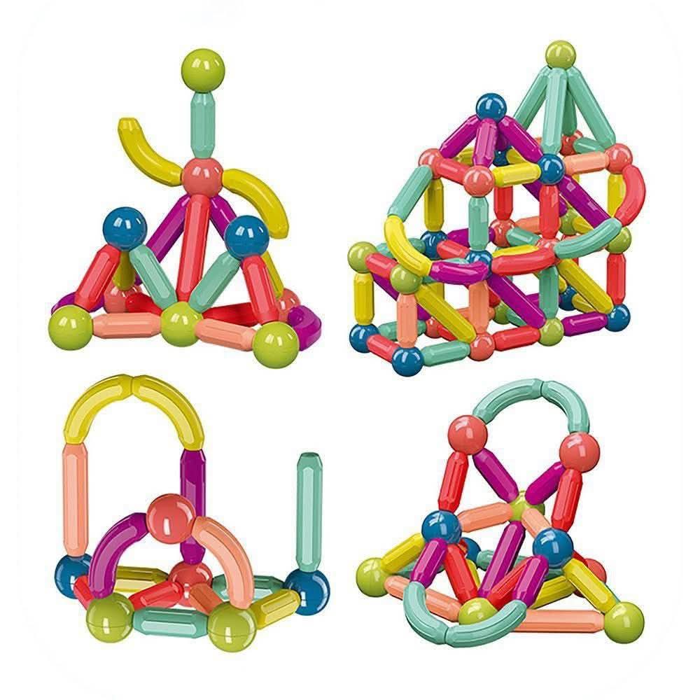 بوكس مكعبات مغناطيس 84ق شفاف