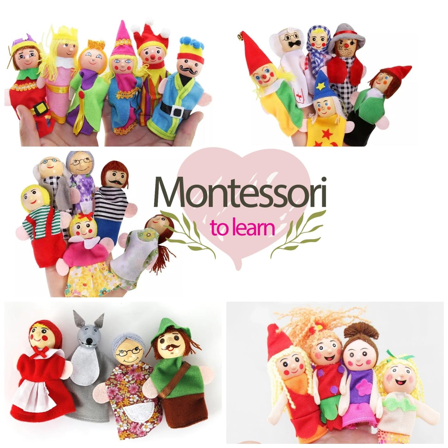 عرائس اصابع قماش جديده