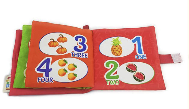 كتاب قماش أرقام انجليزي