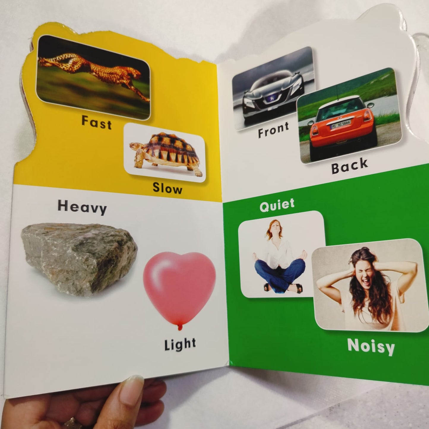 from a to z OPPOSITES book