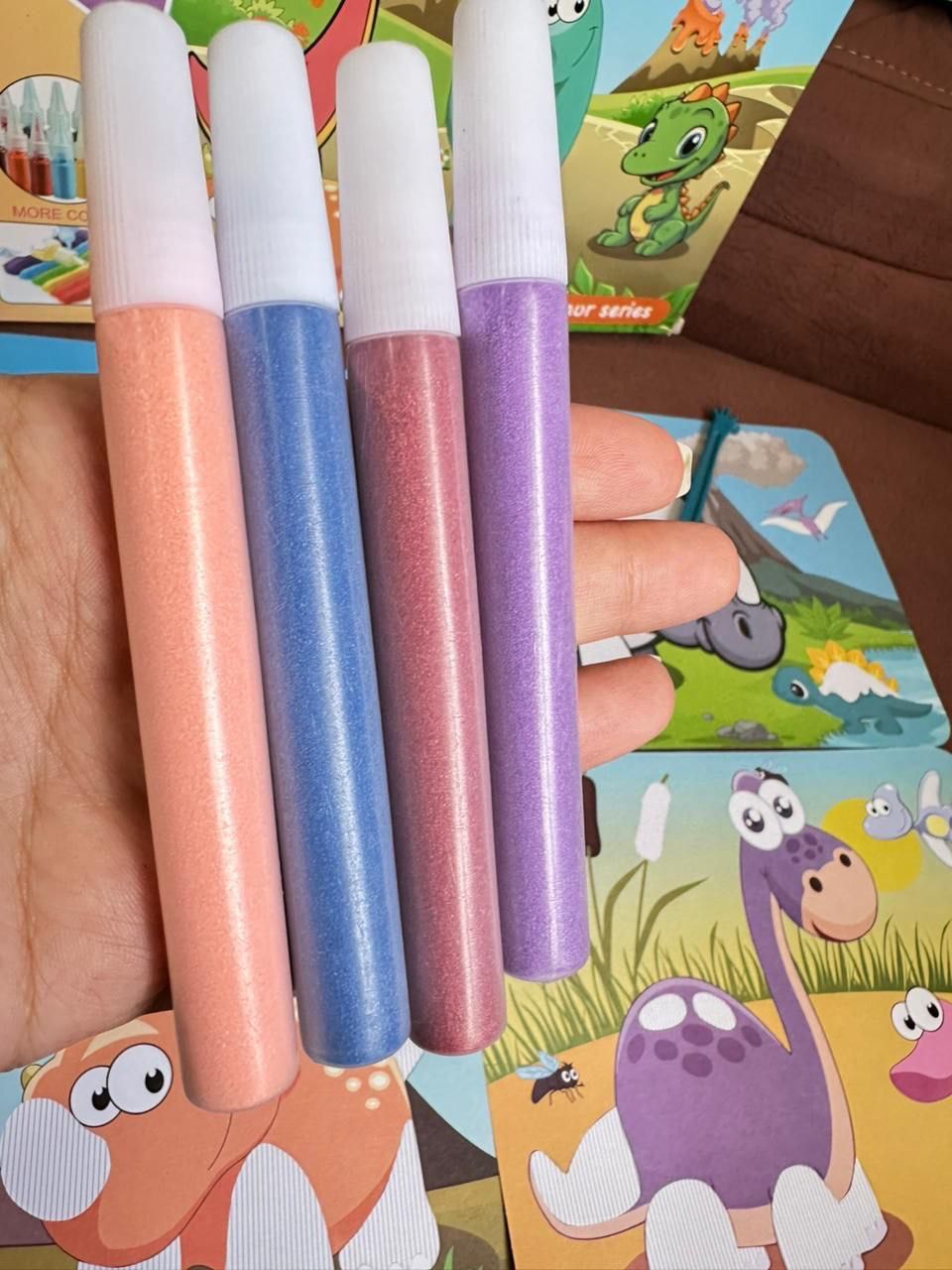 🌸لوحات التلوين بالرمل حجم صغير🌸