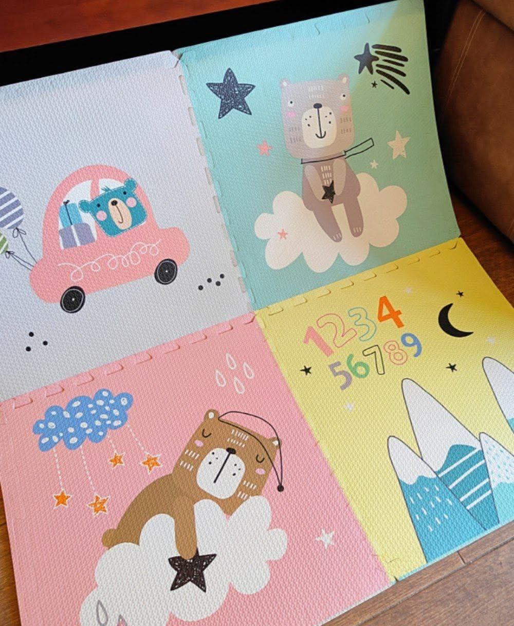 🌸فوم ارضيات ٤ بلاطات🌸