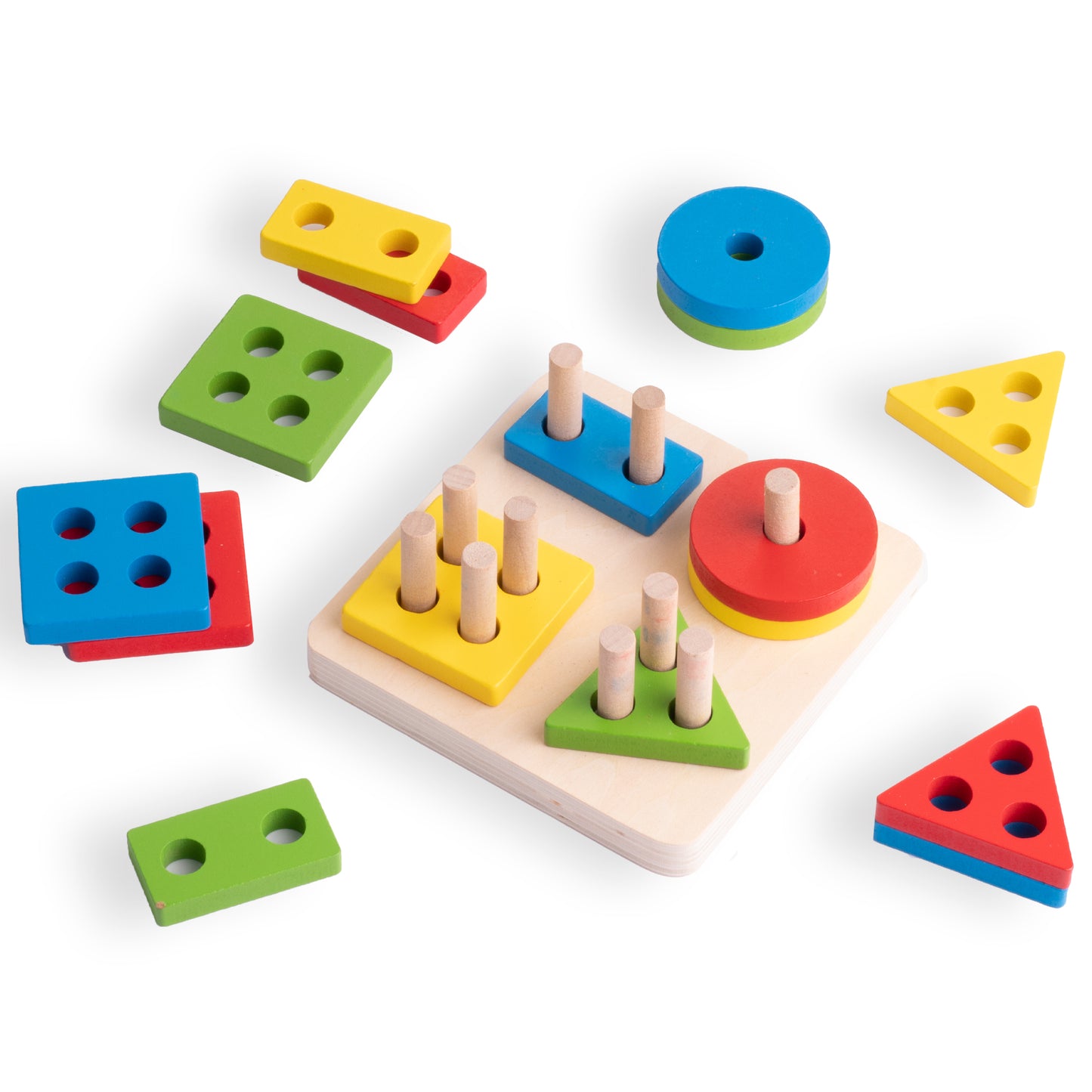 لعبة تعليم الأشكال الهندسية - مربع