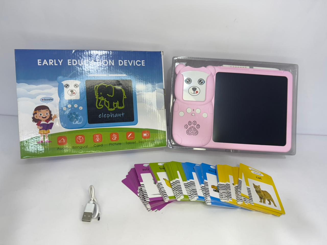 قارئ كروت مع تابلت رسم