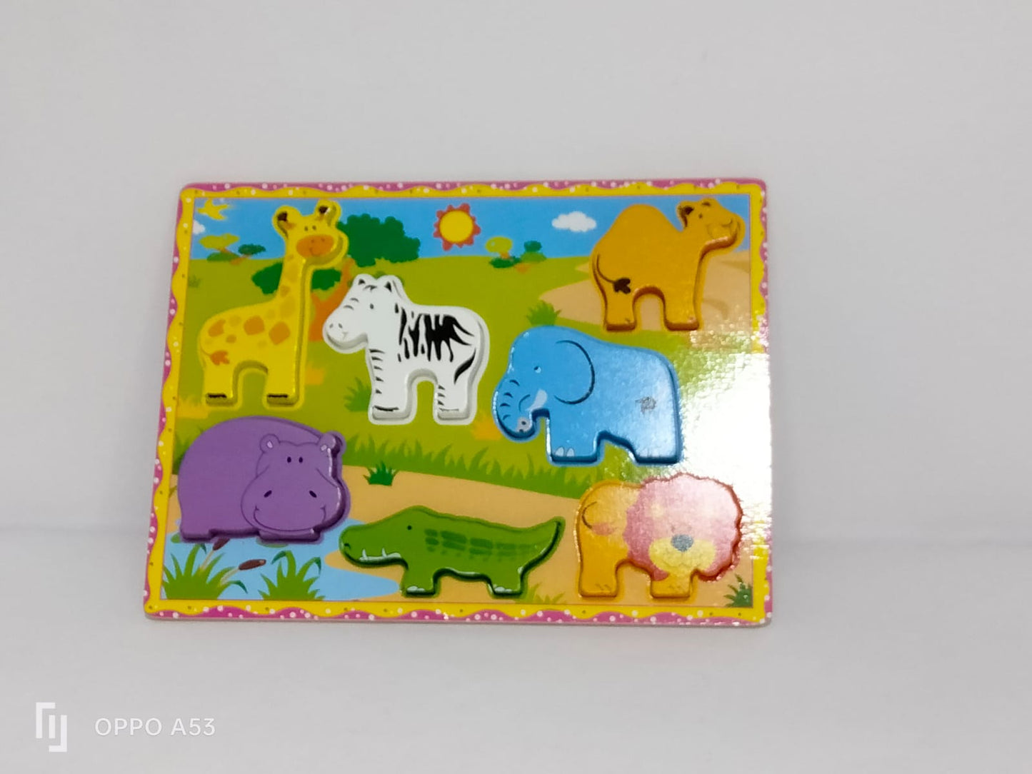 بازل تطابق حيوانات غابة جمل