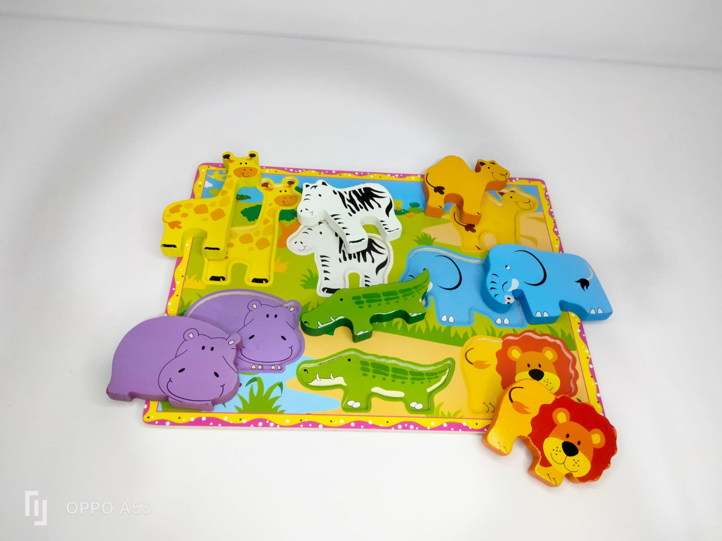 بازل تطابق حيوانات غابة جمل