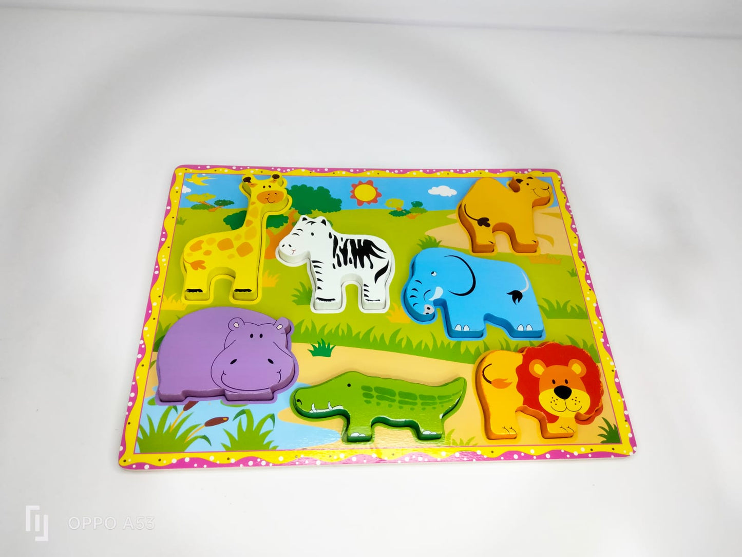 بازل تطابق حيوانات غابة جمل