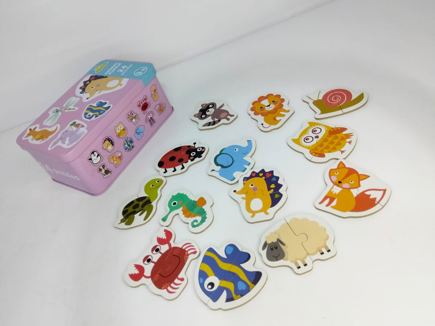 بازل في علبة معدن 24 ق