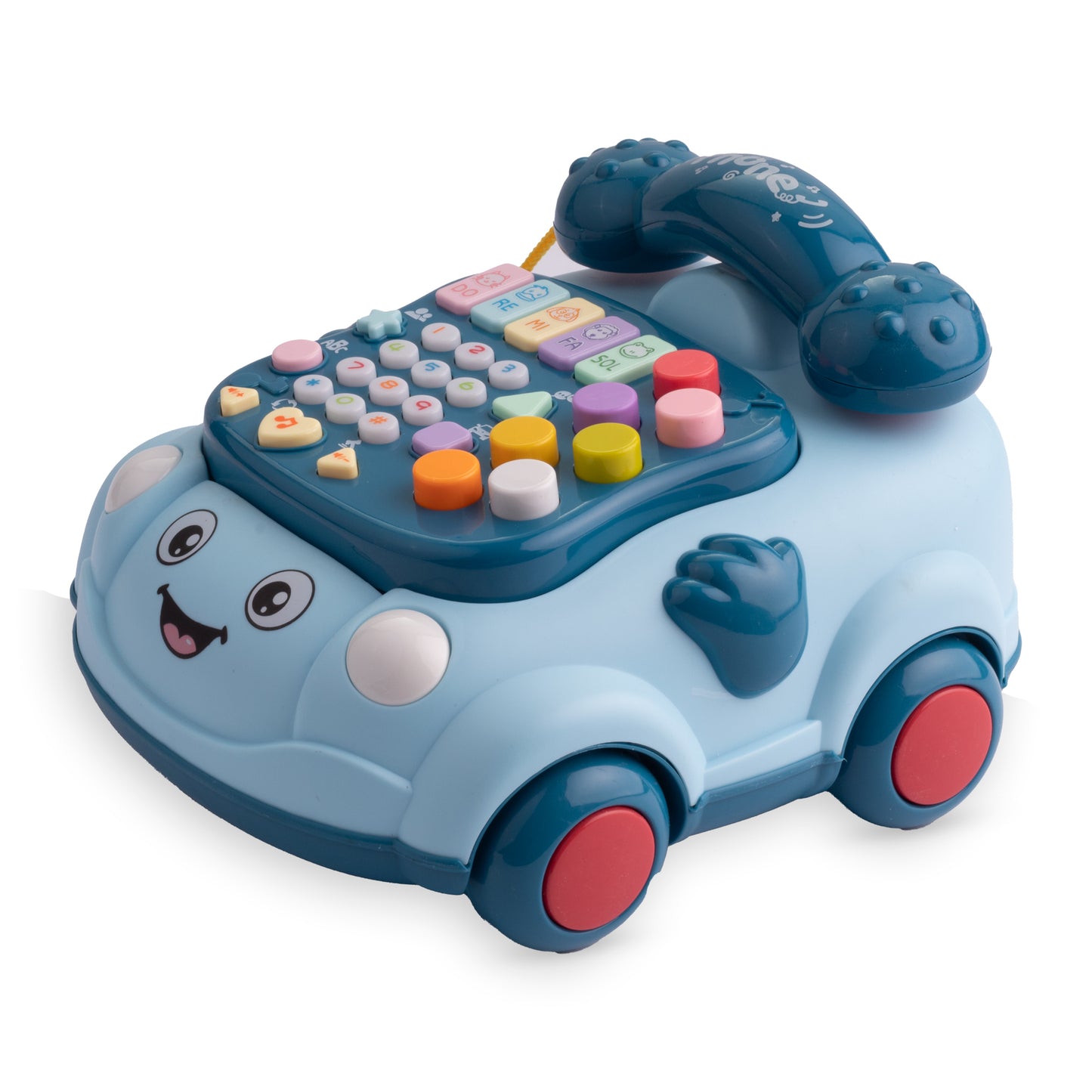 تليفون أرضي كبير ازرق