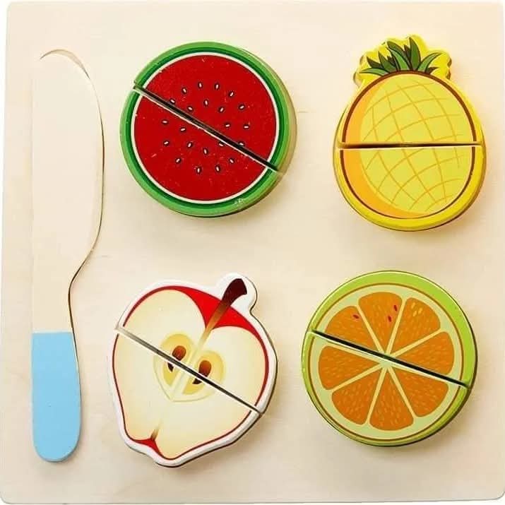 لوحة تقطيع الخضار والفاكهة 🥕🌶️🍅🍄