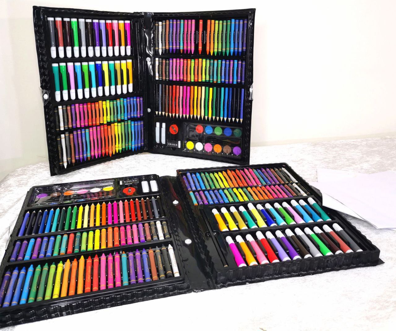 🌸جديد علبة الوان سوبر ميجا 168قطعه 🌸