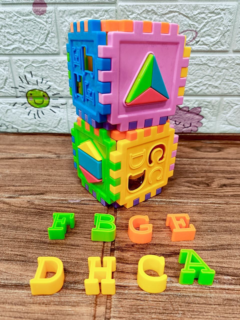 🌸مكعب الاشكال التعليميه🌸