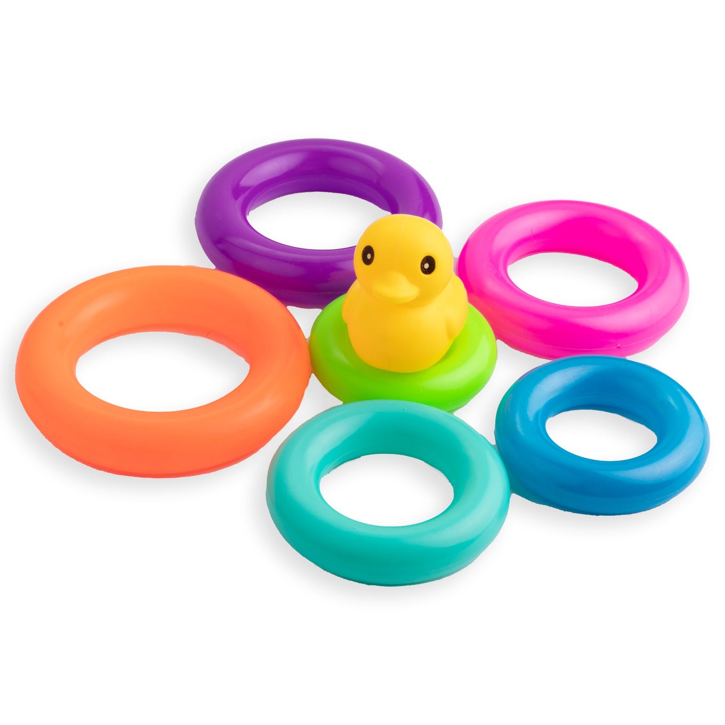 عمود حلقات بلاستيك - 9 قطع