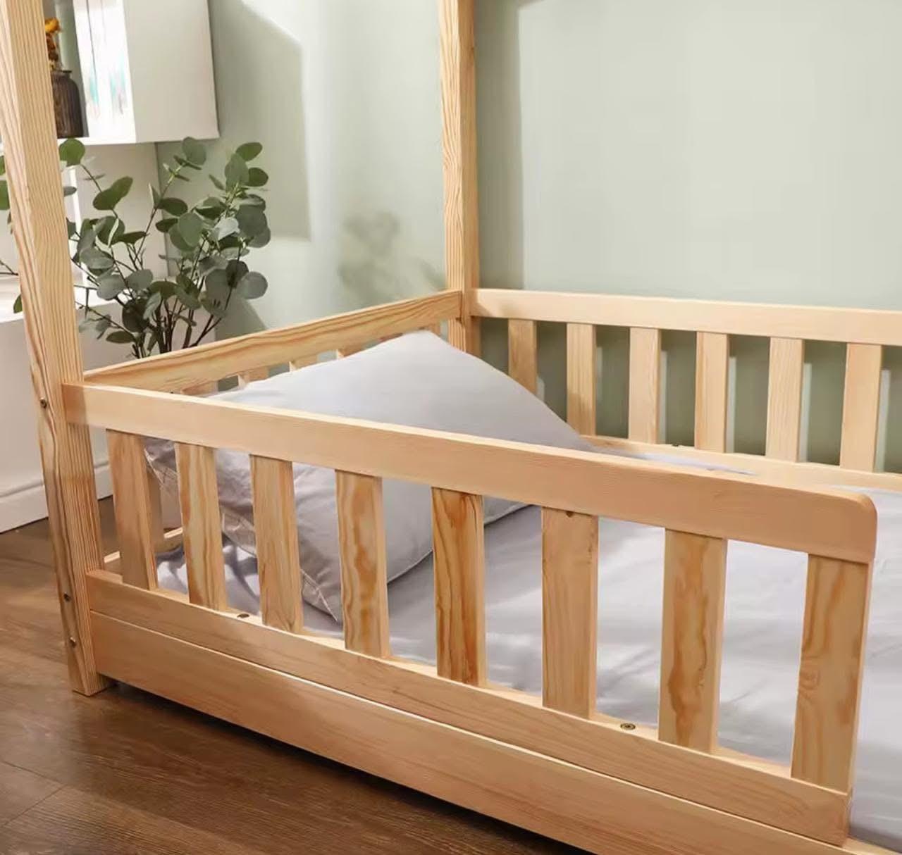 سرير خشب 200*100سم