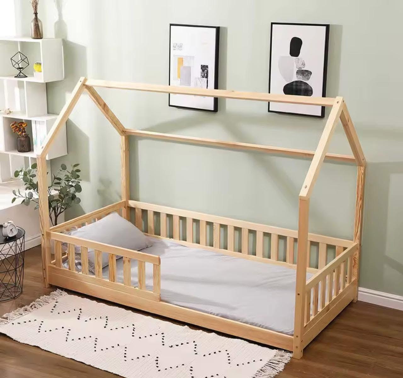 سرير خشب 200*100سم