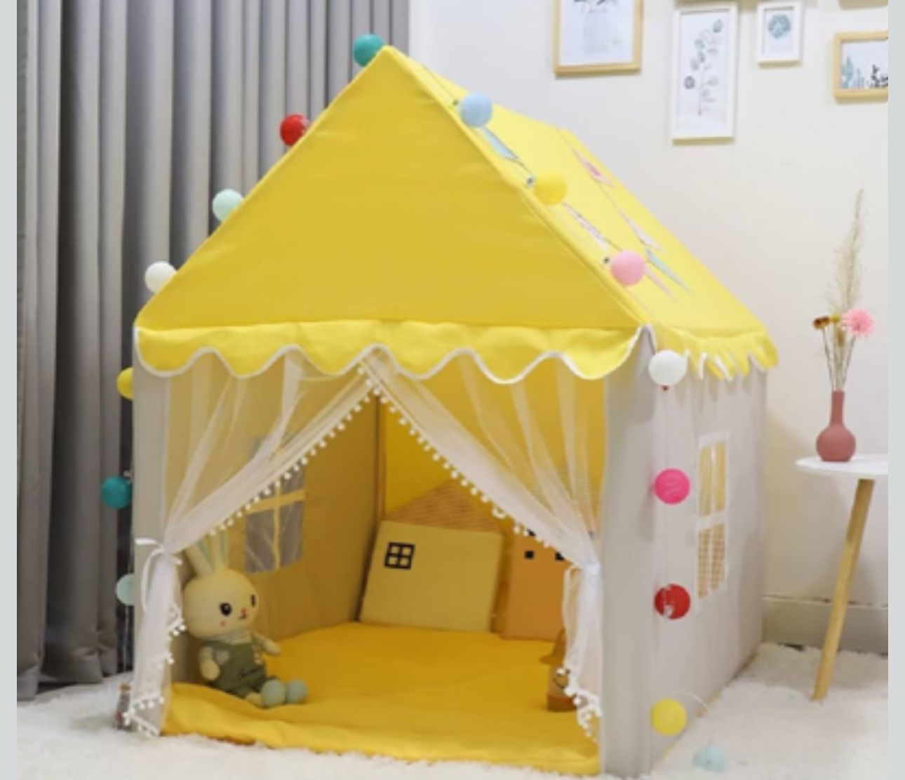 خيمه اميرات مربعه صفراء