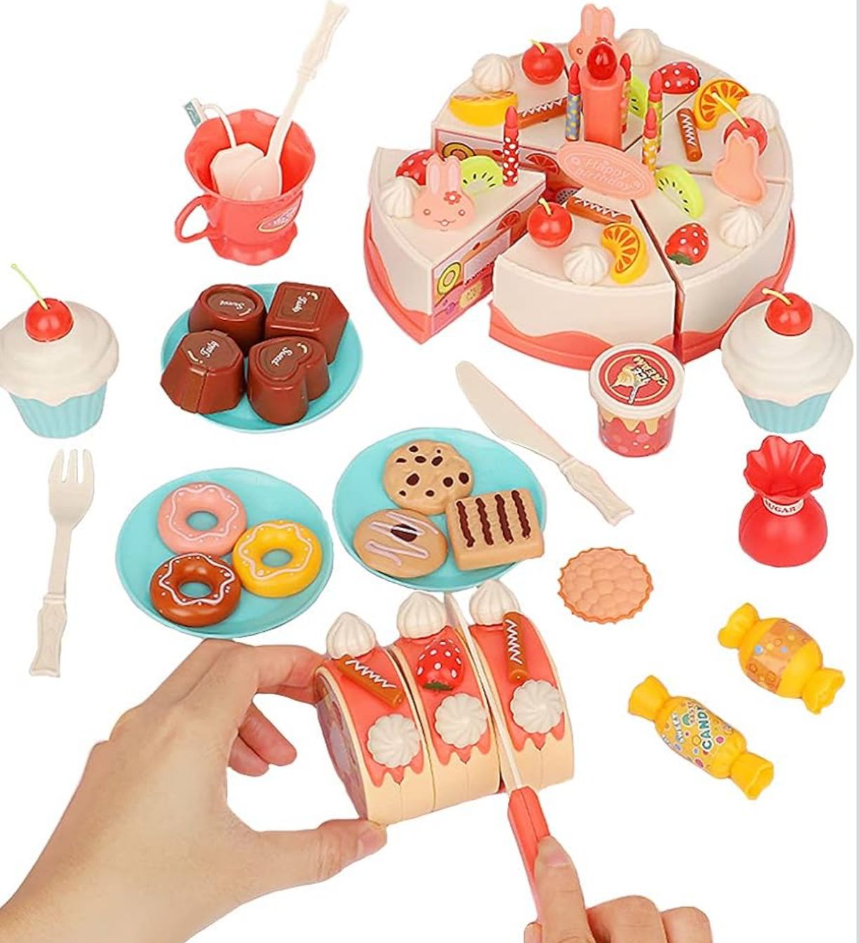 تورته عيدميلاد 61 قطعه