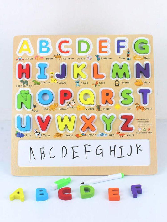 بازل تطابق حروف انجليزي مع سبوره