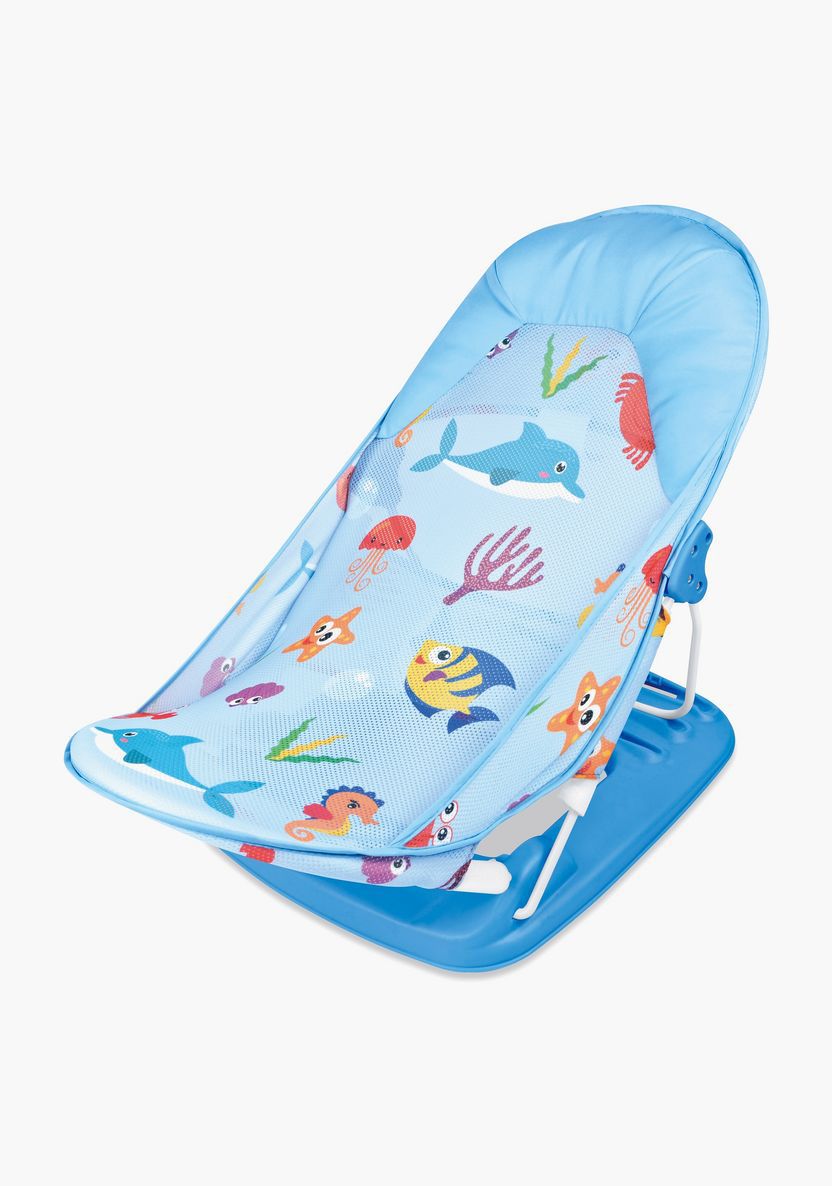 كرسي استحمام ازرق