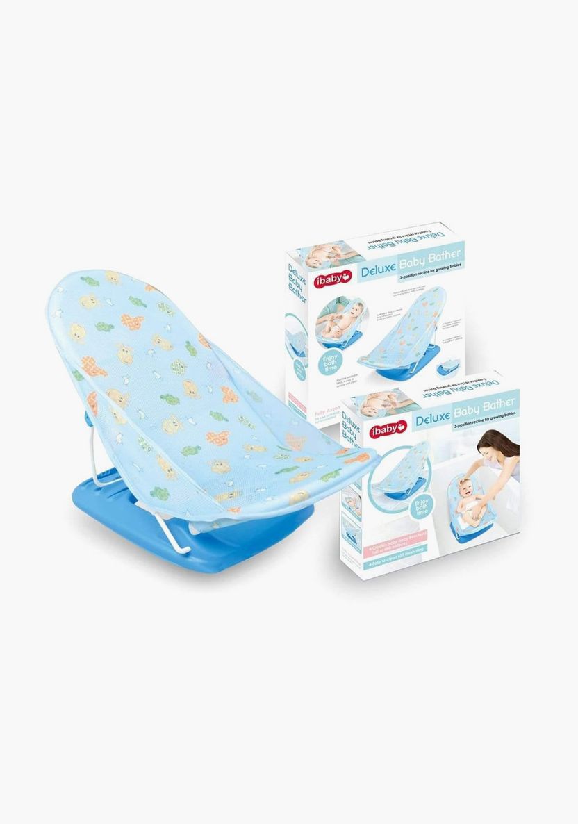 كرسي استحمام ازرق