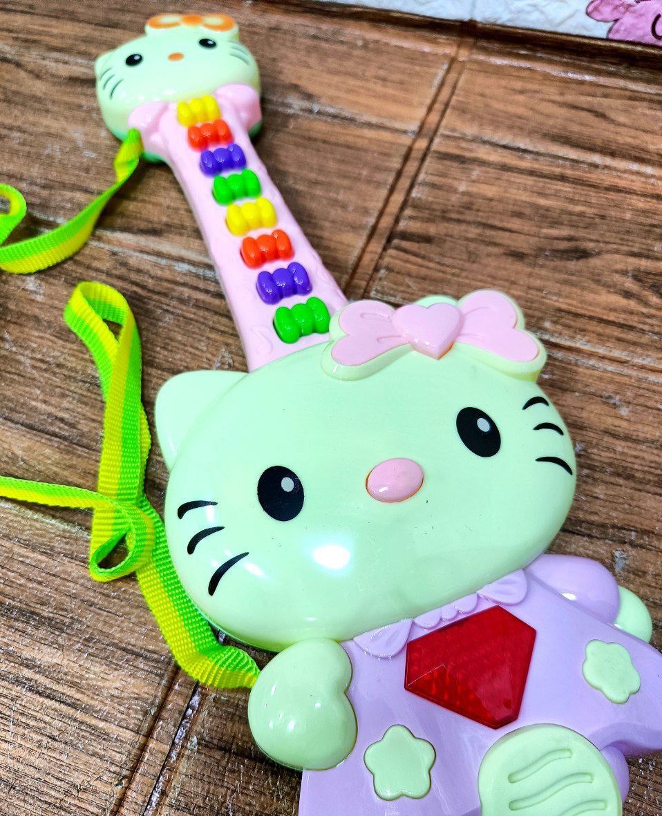 🎸💖 جيتار كيتي الموسيقي – Hello Kitty Magic Guitar ✨🎶