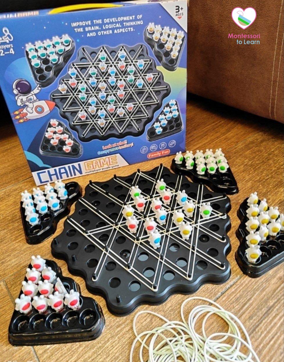 🌸 Robots Chain game board 🌸