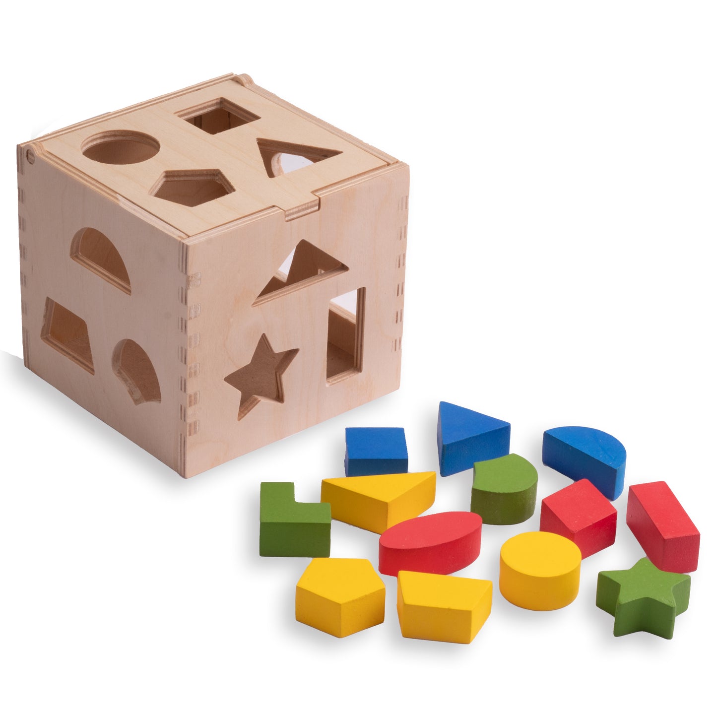 صندوق التطابق الخشبي