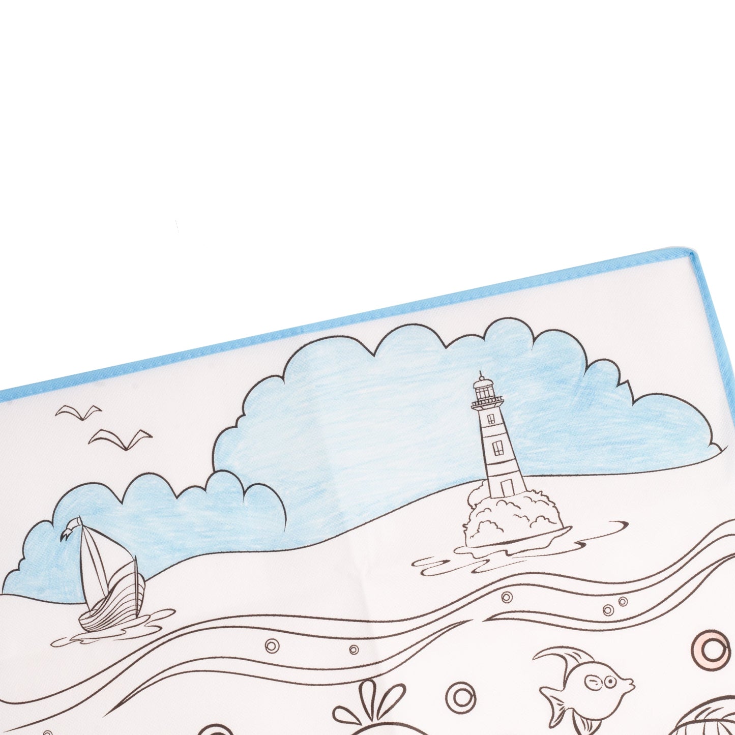 سجادة تلوين مع مريلة