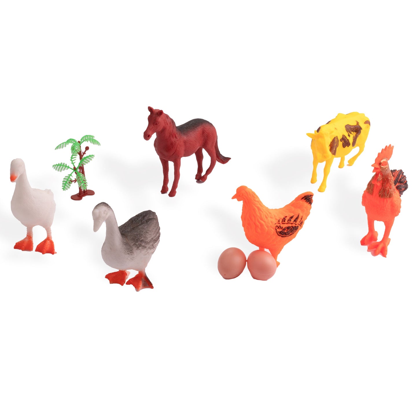 مجموعة مجسمات حيوانات المزرعة