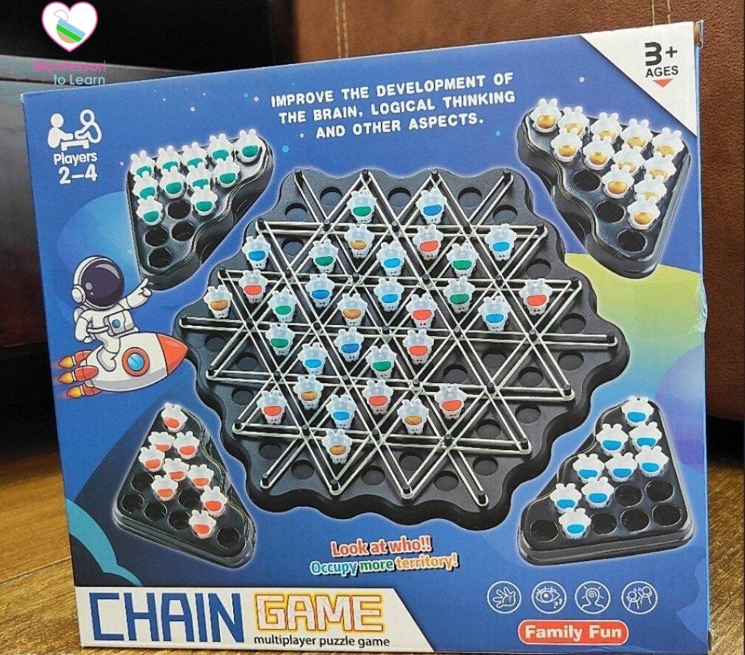 🌸 Robots Chain game board 🌸