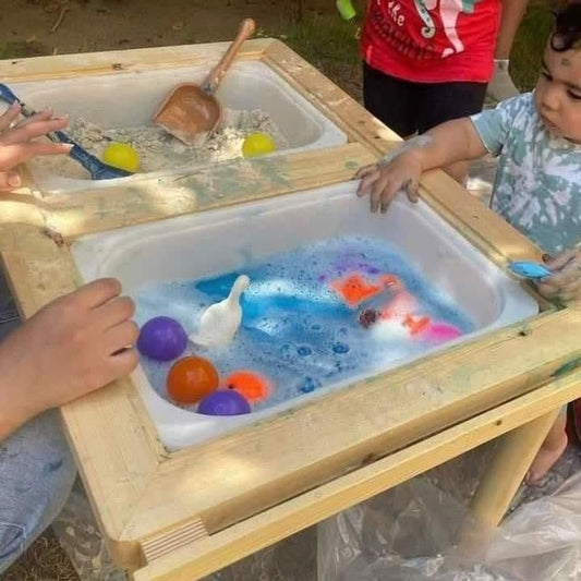 🤗✨ Sensory Table – طاولة العب الحسي ✨🤗