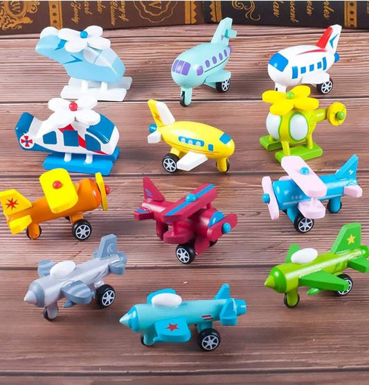 مجسم طائره خشب