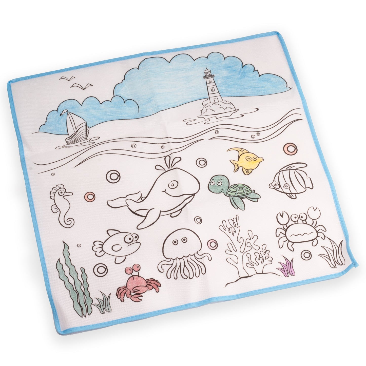 سجادة تلوين مع مريلة