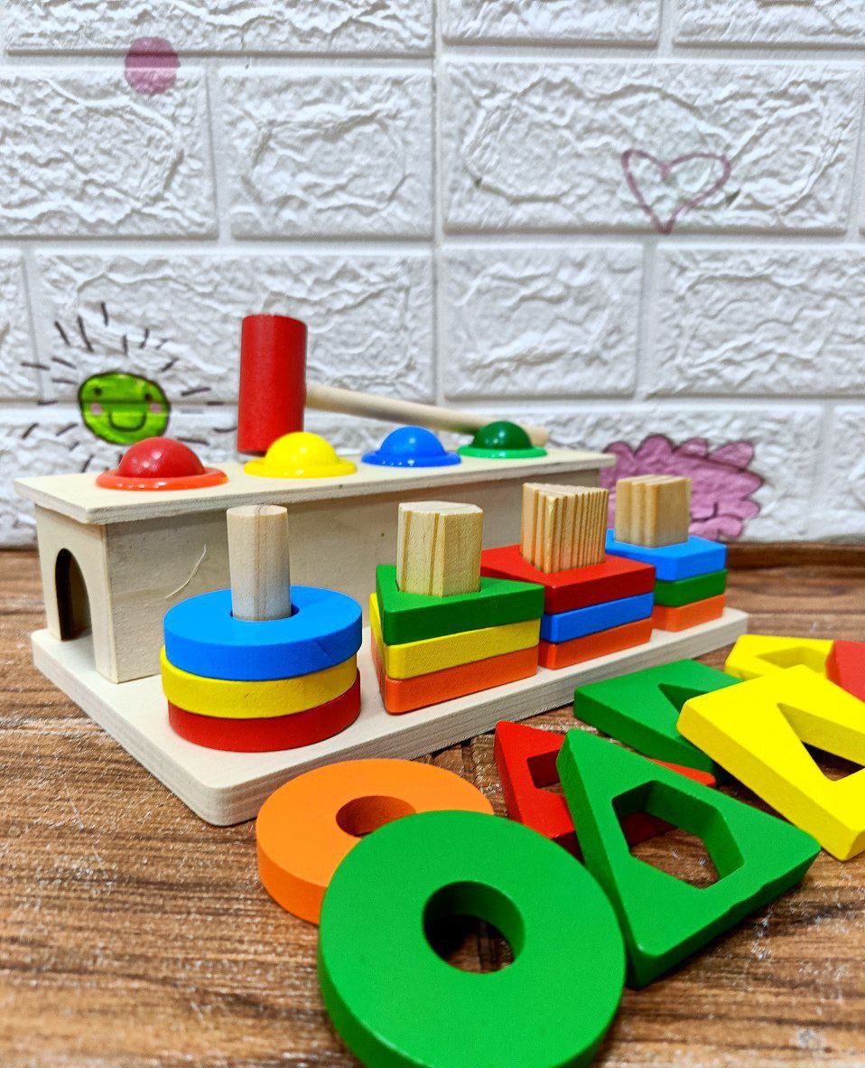 🌸مطابقه اشكال هندسيه مع مطرقه🌸