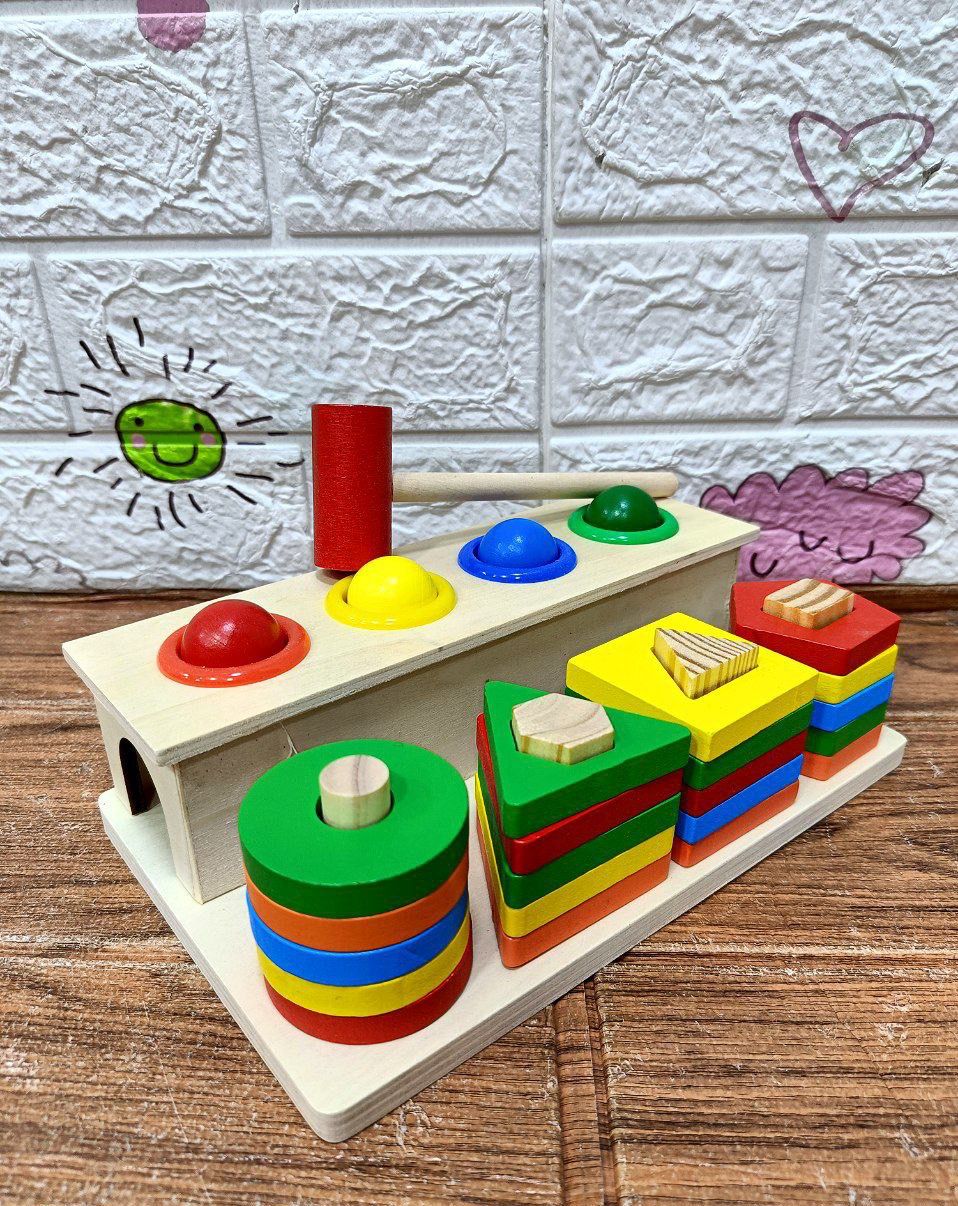 🌸مطابقه اشكال هندسيه مع مطرقه🌸