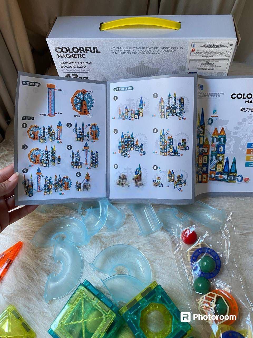 🌸تركيبات مغناطيس ٤٢ قطعه🌸