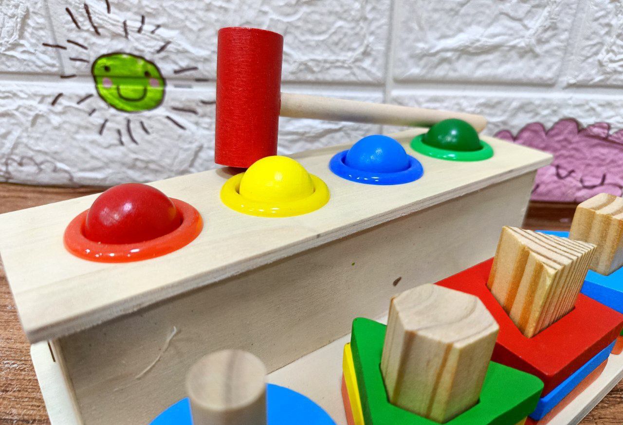 🌸مطابقه اشكال هندسيه مع مطرقه🌸