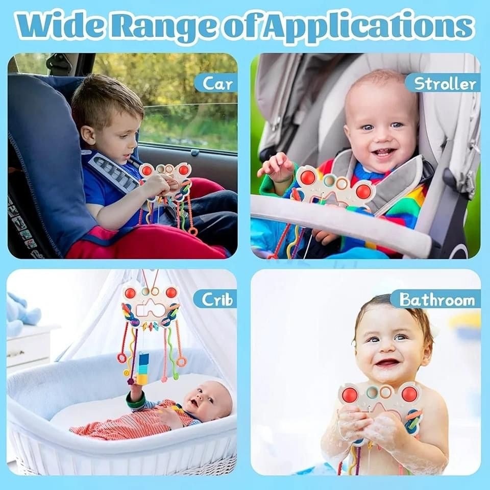 لعبة تفاعلية بخيط سحب سيليكون 5*1