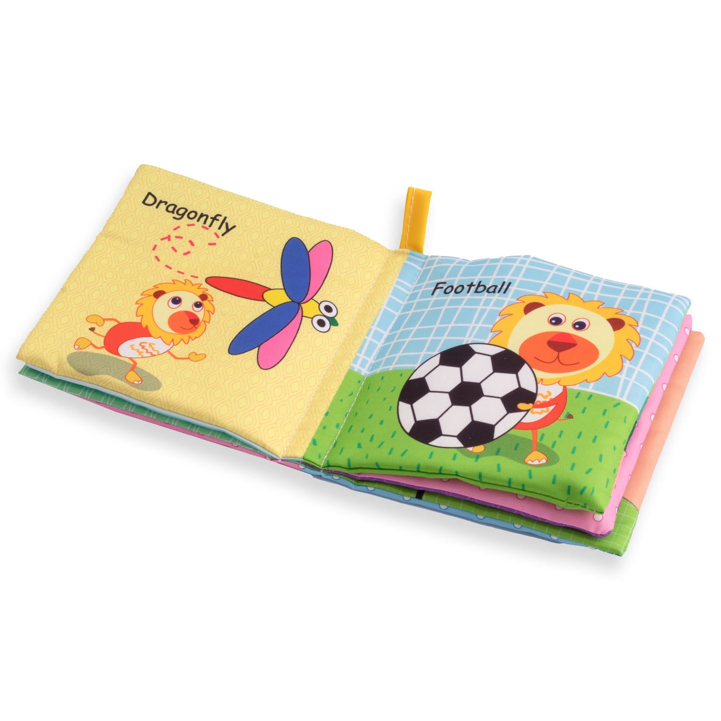 كتب قماش انجليزي في علبة بيضاء - 4 كتب