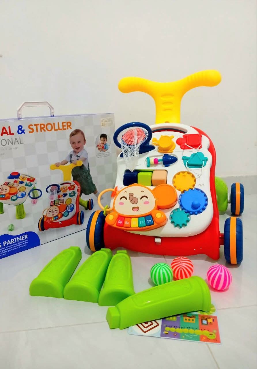 🌸مشاية اطفال مع ترابيزه🌸