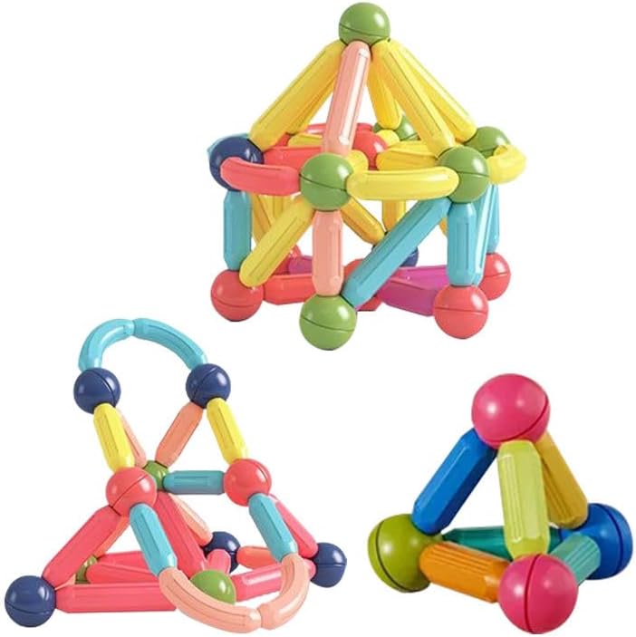 بوكس مكعبات مغناطيس - 42 قطعة